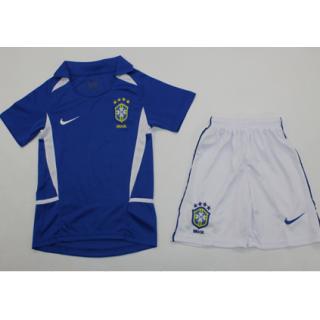 Brasil 2a Equipación 2002 - NIÑOS